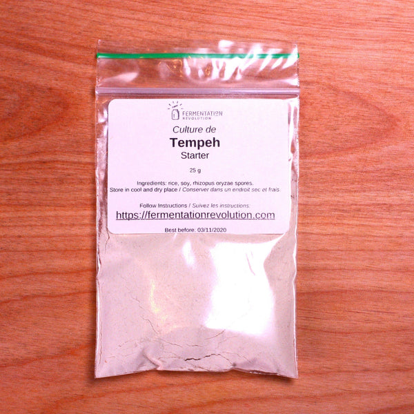 Packet of Rhizopus Oryzae Tempeh Starter Culture
