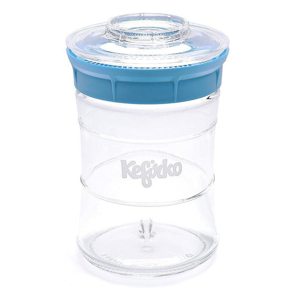 Small blue Kefirko kefir making kit