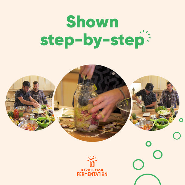 Practical Videos to Learn to Make Lacto-Fermentations