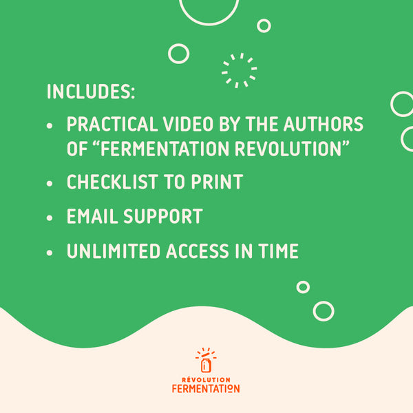 Included in Fermented Vegetables Online Course