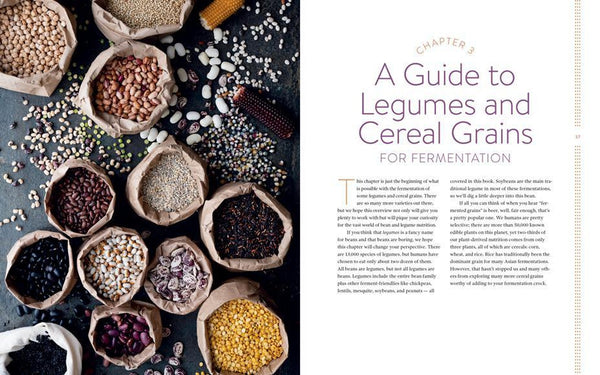 "Miso, Tempeh, Natto & Other Tasty Ferments: A Step-by-Step Guide to Fermenting Grains and Beans"