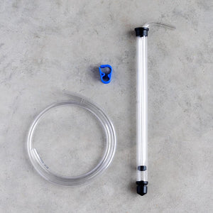 small auto siphon racking cane with clip