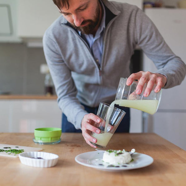 Whey Kefir Cheese Making