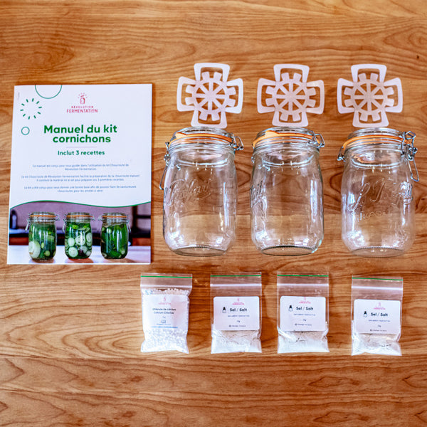 pickle making kit content