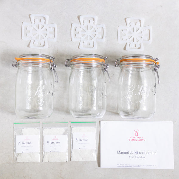 Sauerkraut Fermentation Kit Contents