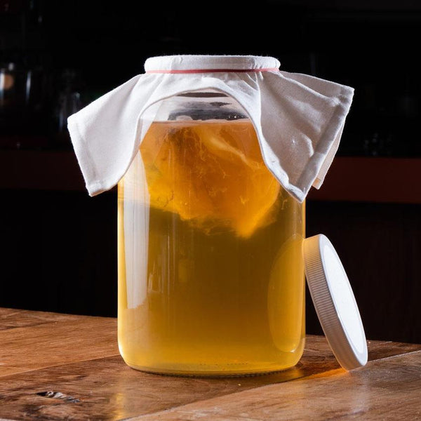 Fermentation Jar with cotton cover