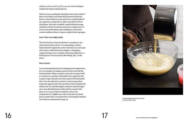 Lacto Fermented Plums recipe inside the Noma Guide to Fermentation