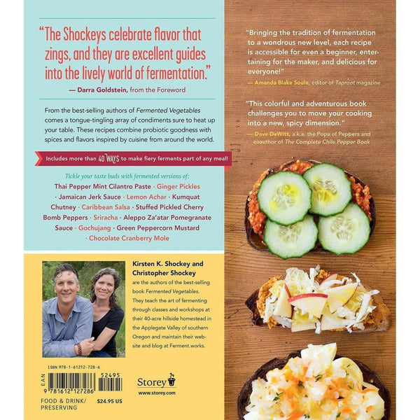 Fiery Ferments by Christopher Shockey and Kirsten K. Shockey book back
