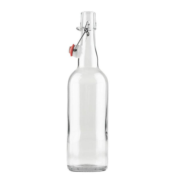 750 ml swing top glass bottle