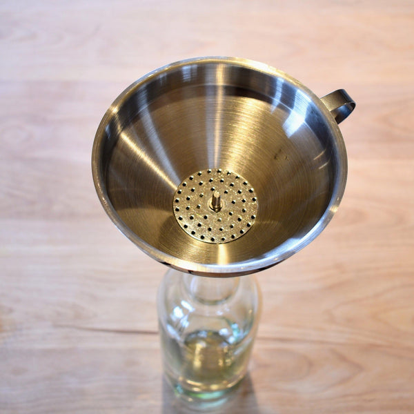 Stainless Steel Filter With Removable Strainer