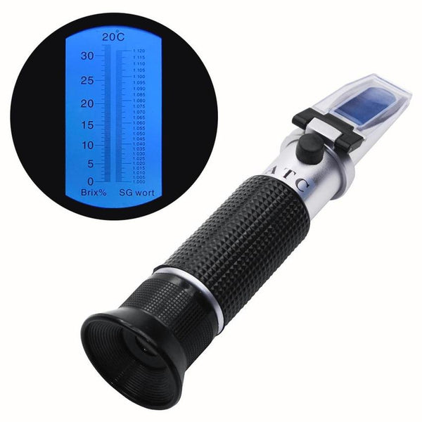 Refractometer and Measuring Scale