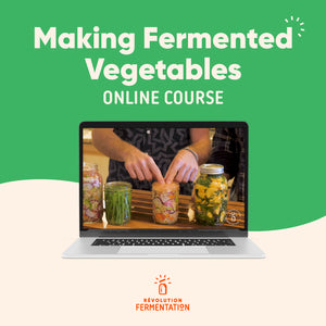 Making Fermented Vegetables Online Course