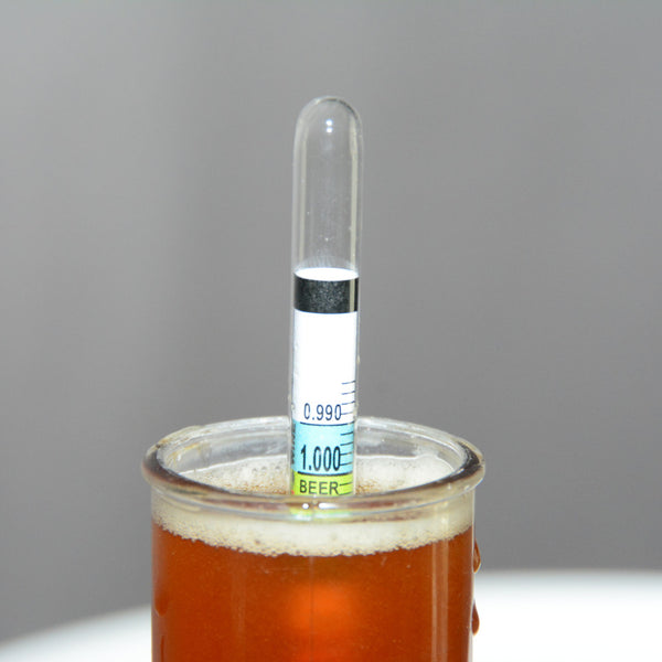 measure alcohol gravity beer