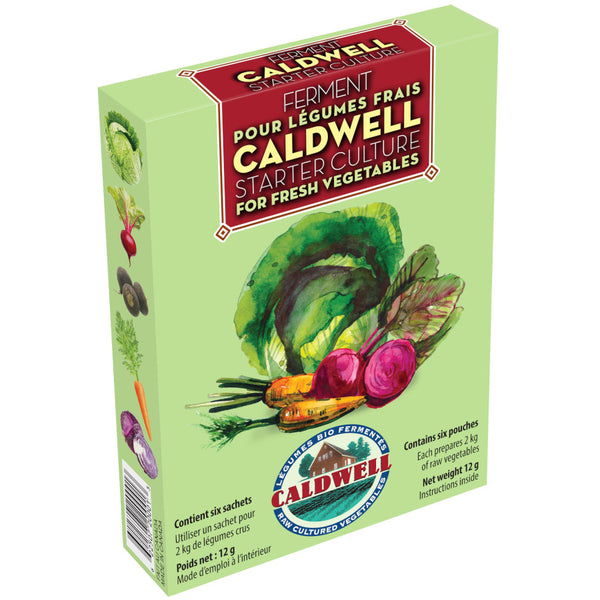 Caldwell's Starter Culture for Fresh Vegetables box