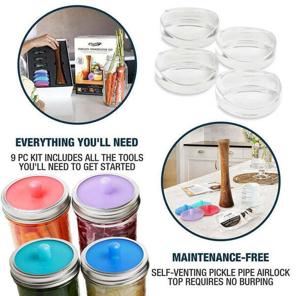 Fermentation accessories for Mason jar