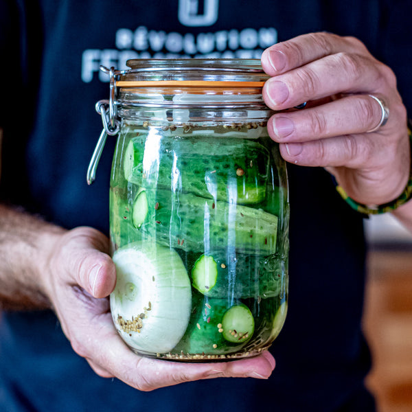 Old Fashioned Pickles with our kit